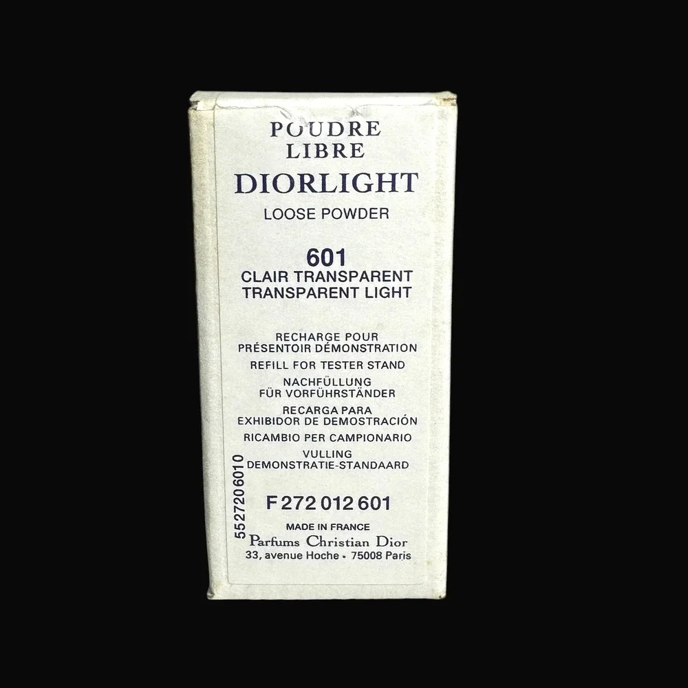 Christian Dior Poudre Libre Diorlight Loose Powder 601 Transparent Light Vintage